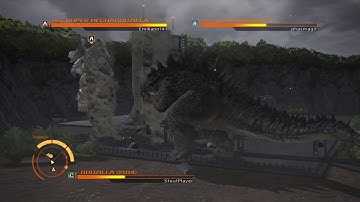 GODZILLA PS4 : Godzilla 2014 vs SpaceGodzilla vs Super MechaGodzilla