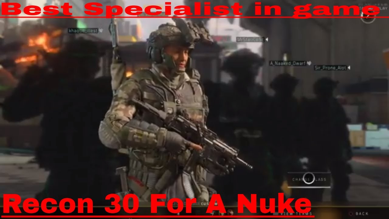 Call Of Duty BO4 30 Kill + Game Recon Gameplay Best Build YouTube