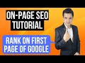 On-page SEO Tutorial - Rank Any Website or Blog on 1st Page of Google in 2020 | Pritam Nagrale