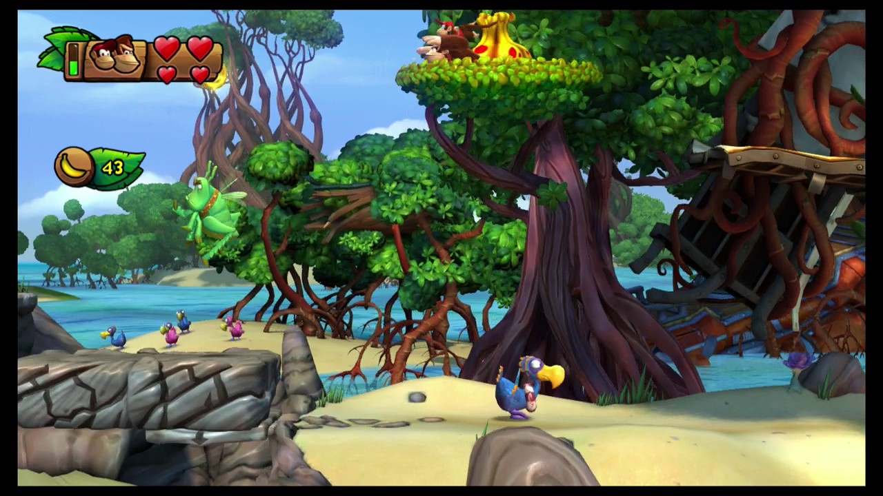 Donkey Kong Country Tropical Freeze 38 Min Two Players Multiplayer ...