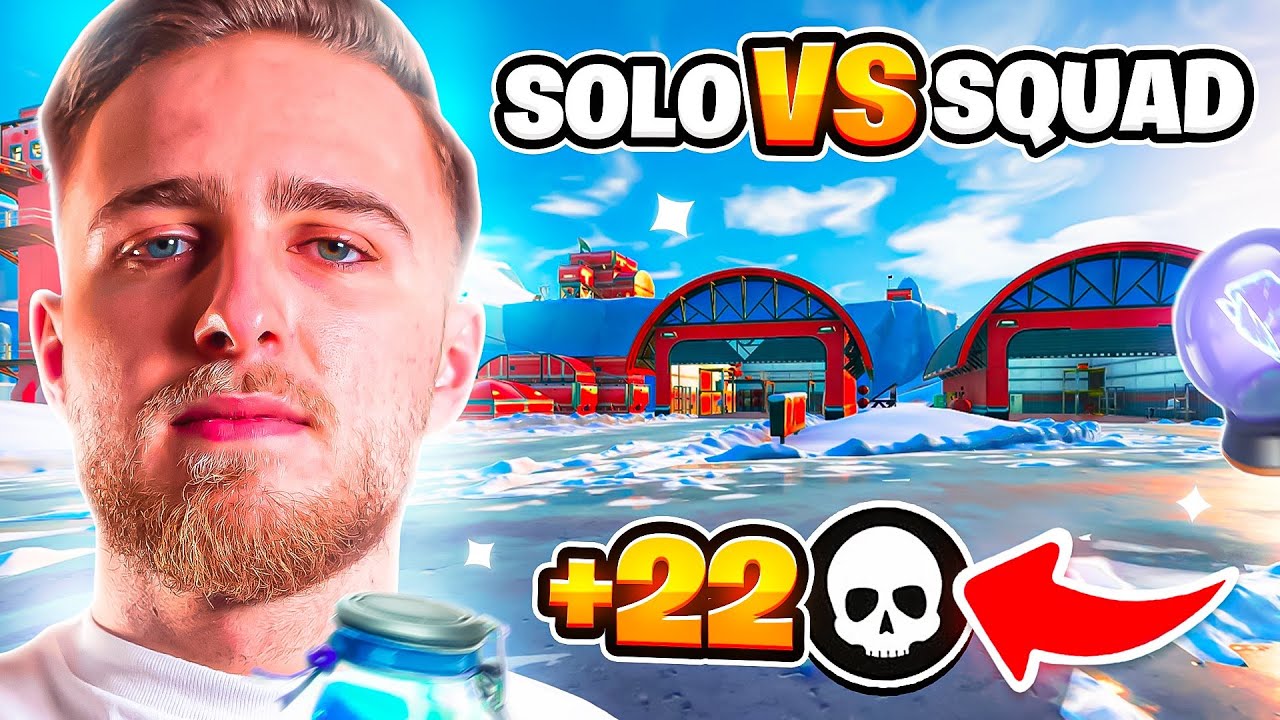 Je lance mes premières games de SOLO DUO sur le CHAPITRE 1.. Je détruis les games (c’est trop bien)