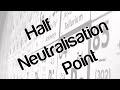 Half neutralisation point