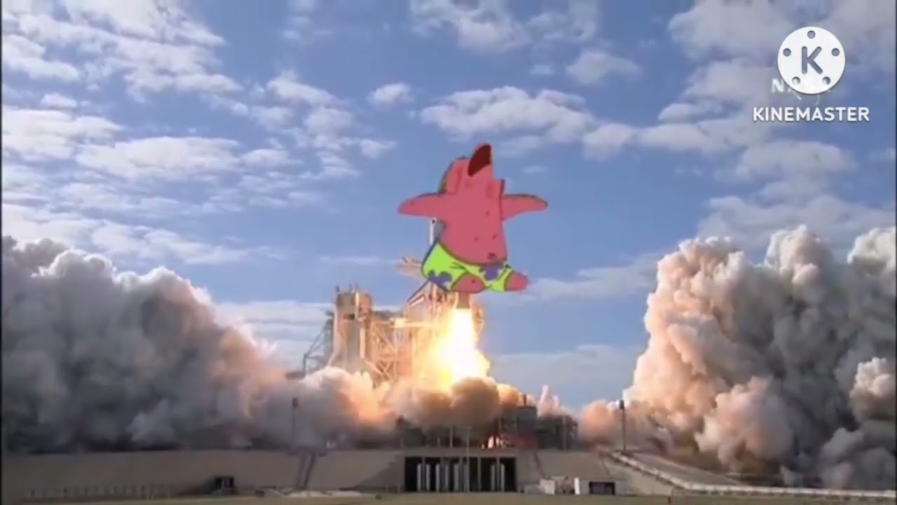 Patrick Shooting Star Meme (Jerma Edition) (Reverse)