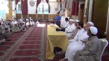 افتتاح مسابقة القرآن الكريم على مستوى مدينة حلب في رمضان 1434 هـ - 2013 م (( 07 ))