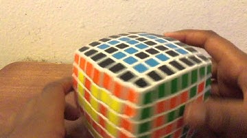 How to make patterns on the 7x7x7 Rubik