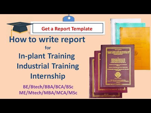 Video: How To Write An Internship Report