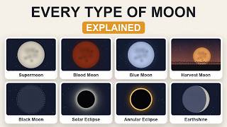 Every Type of Moon Explained (Phases, Eclipses & More)