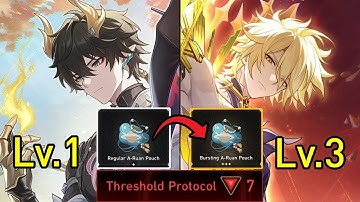 New Upgradable A-Ruan Pouch Curio With Phainon & Dan Heng PT Full Run | DU Protocol 7