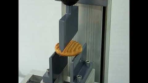 texture analyzer fracture/bending