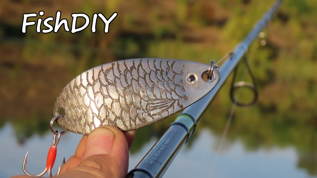How to make a pike spinner. Copper plating, nickel plating and electrolysis  pike lures 