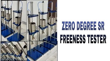 JSR - Zero Degree SR Freeness/Breathing Test || Schopper-Riegler Test || Pulp Testing equipments