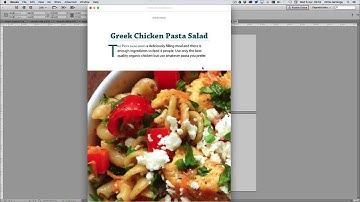 Making a Fixed Layout ePub from Recipes
