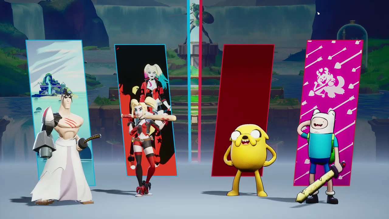 MultiVersus 2025 - Arena Mode - Samurai Jack, Harley Queen, Wonder Woman, Velma, Taz, Lebron James