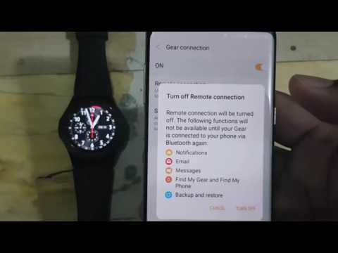 How to Enable or Disable Remote connection on Samsung Gear S3