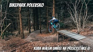 BIKEPARK POLEVSKO 2024 - První lano sezóny a málem smrt! :D [4K]