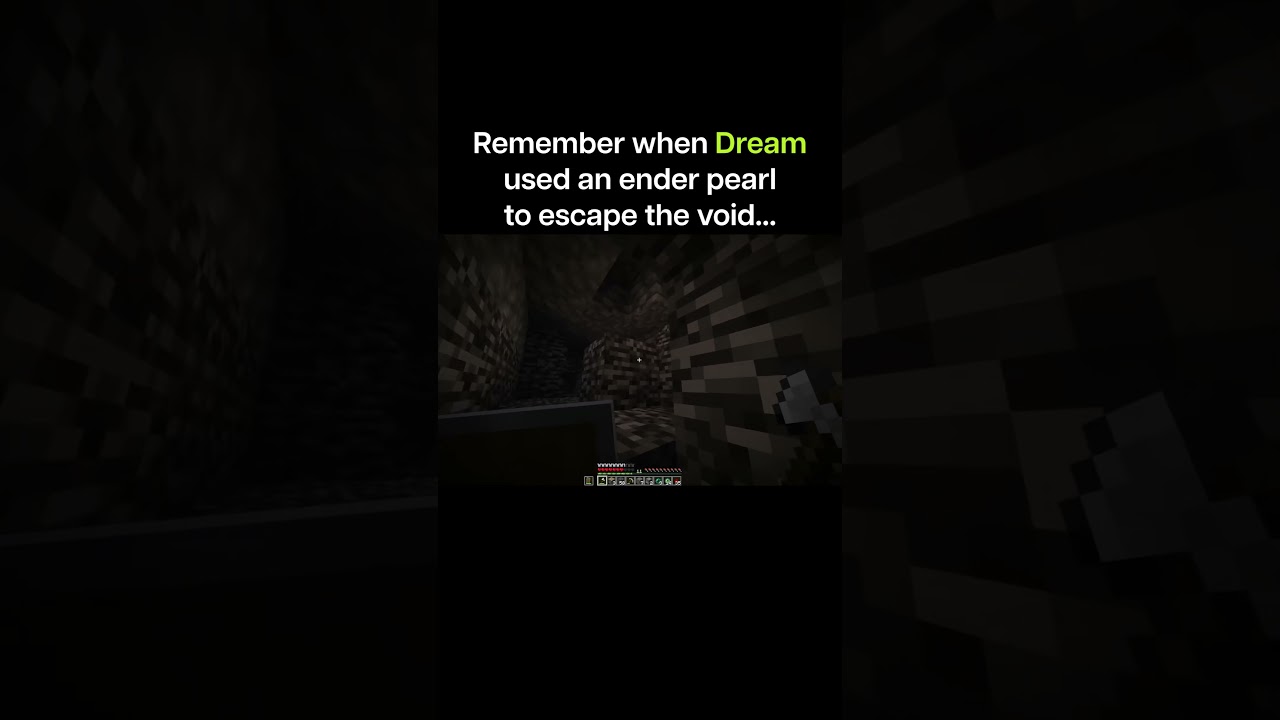 Dream Ender Pearls After Falling Into Void