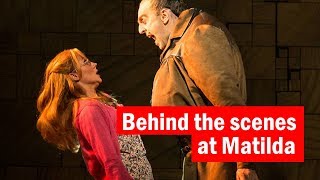 Behind the scenes at Matilda the Musical  | Dressing Room Confessions