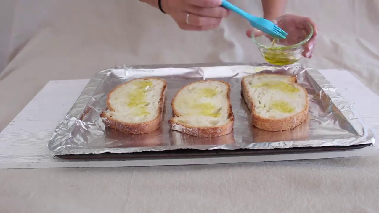 How to Make Goat Cheese and Avocado Bruschetta YouTube