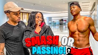 Randomly “ADMITTING” would I SMASH or PASS “STRANGERS” in front of my Boyfriend  **IN PUBLIC **