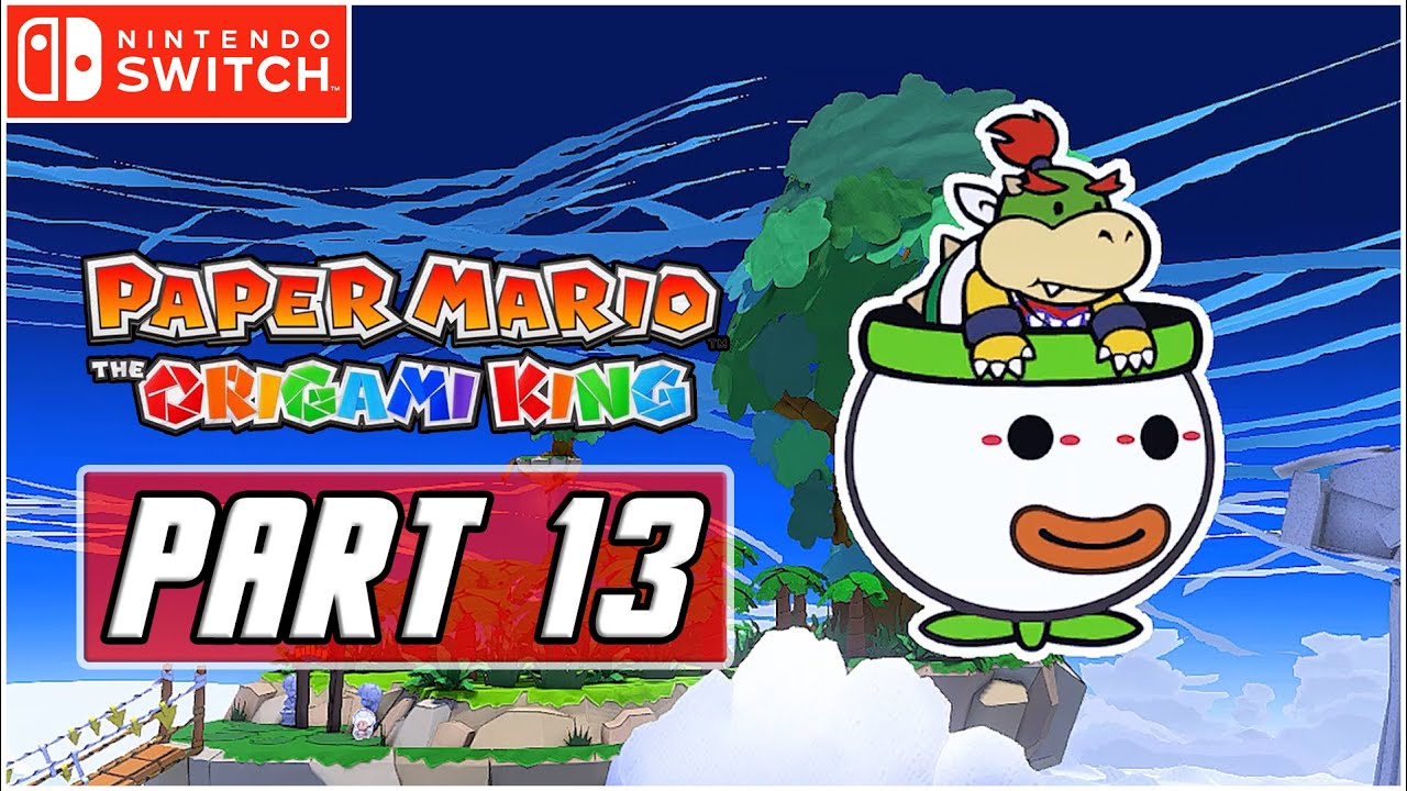 Paper Mario The Origami King Gameplay Walkthrough PART 13 Purple