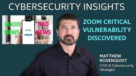 Zoom Critical Vulnerability Discovered