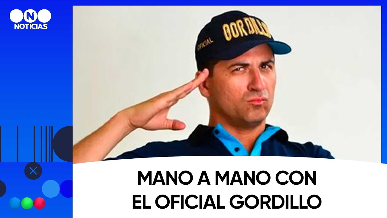 Mano a mano con el oficial Gordillo