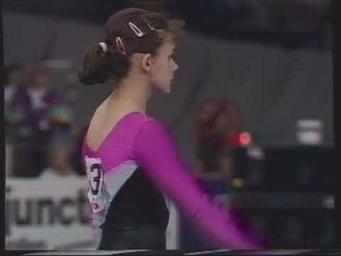 Natalja Laschenova URS Worlds 1989 All Around Floor Exercise