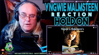 Yngwie Malmsteen Reaction  Hold On  First Time Hearing  Requested