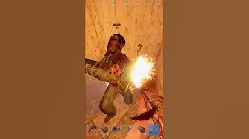 A Crossbow Play SAVED my base in RUST #rust #gaming #rustgame #wipeday #rustclips