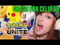 TESTEI POKEMON UNITE | MOBA de Pokemon GRÁTIS para celular