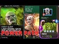 MCOC Hulk Power Stone SMASHED Last Stand Save The Battlerealm Power Path