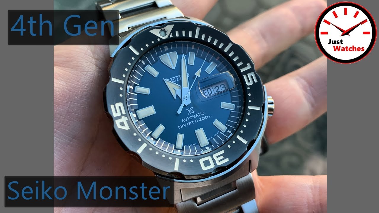 Seiko 4th Gen Monster Review - YouTube