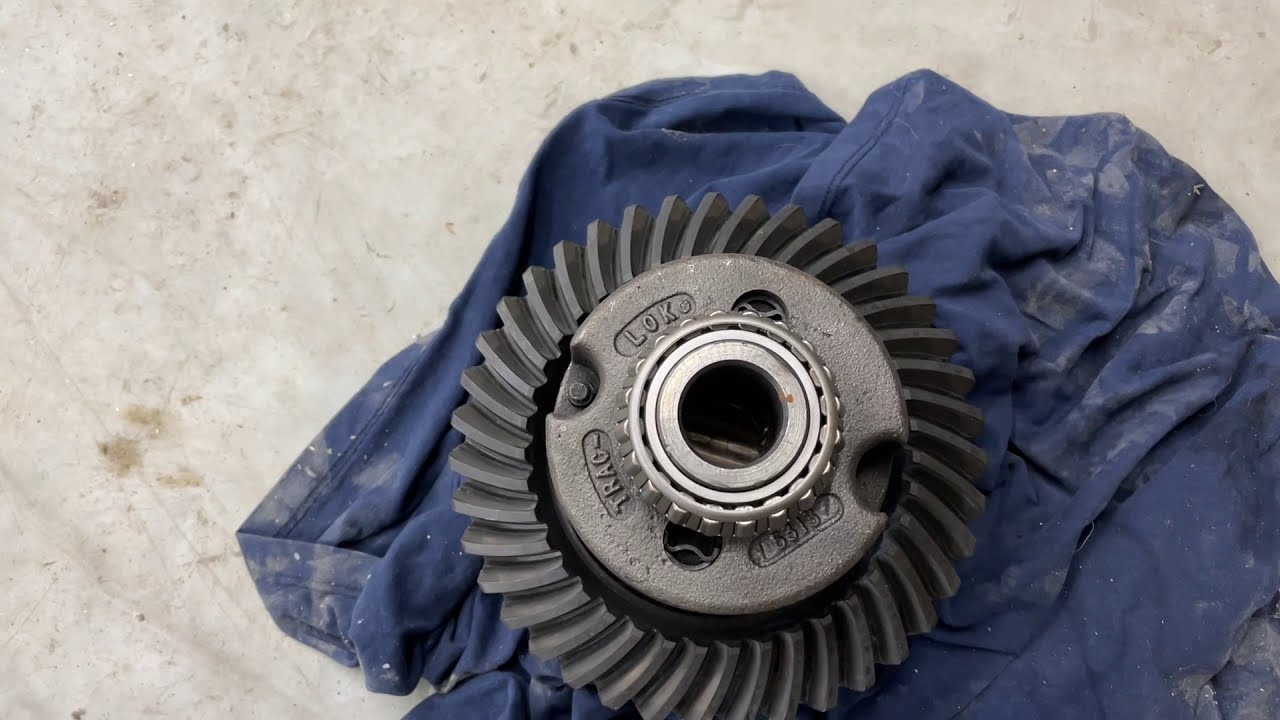 Dodge 8 25 diff trac lok swap from jeep dakota limited slip upgrade