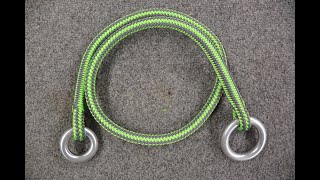 How To Make a Ring and Ring Friction Saver in Samson Arbormaster Rope