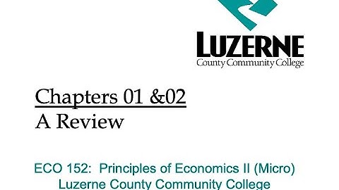 ECO 152 Chapter 01 & 02 PowerPoint Lecture - Part A