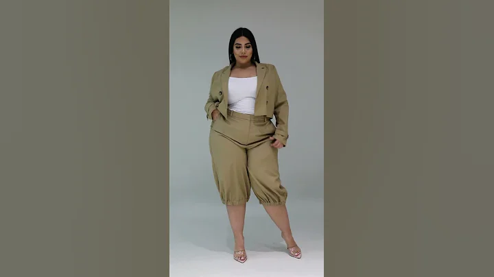 Plus Size Ty Coon Short Set Fashion