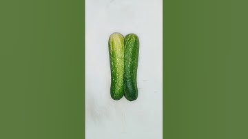 Cucumber fruit carving step by step🥒 #carving #shorts #youtubeshorts #art