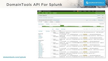 DomainTools API for Splunk: Demo