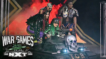 Team Shotzi arrives with a new-and-improved tank: NXT TakeOver: WarGames (WWE Network Exclusive)