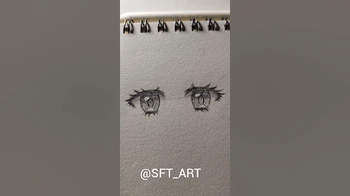 Drawing anime eyes #art #tutorial #sketch #eyes #shorts