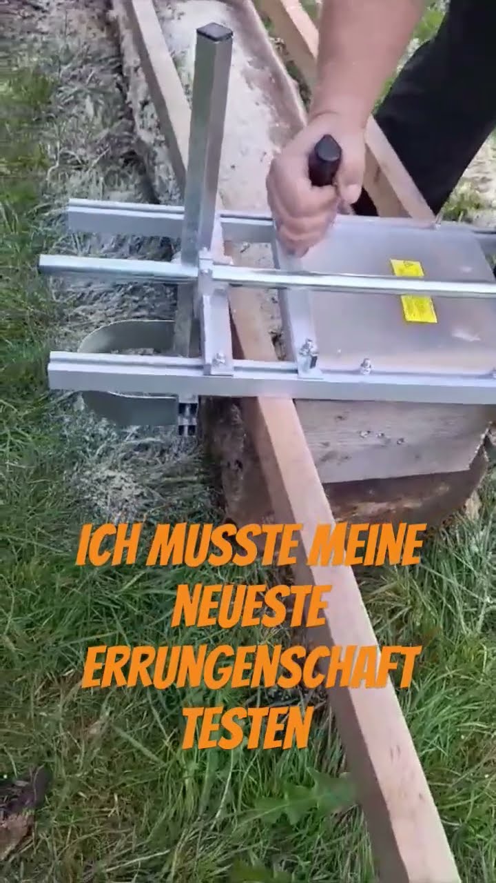 Lohnt sich die Anschaffung... Ich sage ja... Mein erstes Kettensägewerk...