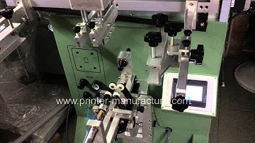 CNC Cylindrical Screen Printing Machine