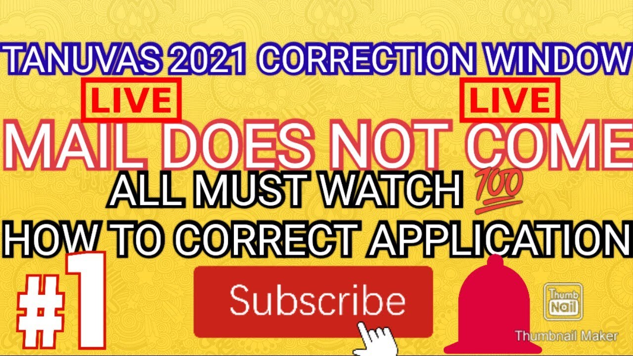 TANUVAS CORRECTION WINDOW PROBLEM SOLVED WITH ONE VIDEO ALL MUST WATCH 💯