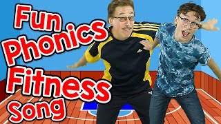 Fun Phonics Fitness Song | Letter Sounds for Kids | Exercise Song | Jack Hartmann