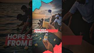 Bottles Of Food & Water Sent From Egypt To Gaza