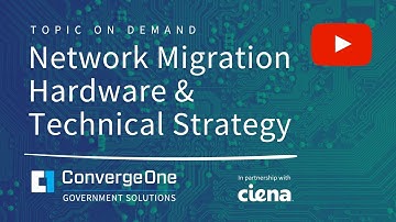 Technical Strategies for Migrating from TDM to Packet Networks with Ciena and C1Gov