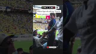 Speeds and travers travis Scott in the World Cup New York #WorldCup ￼