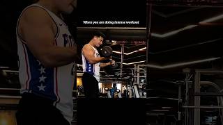 When you are doing intense workout 🏋️‍♀️ #shorts #short #youtubeshorts #dubailfe #explorefitness