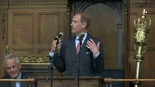 The Lord High Commissioner addresses the General Assembly.