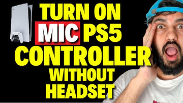 Hoe de microfoon op de PS5-controller aan te zetten zonder headset